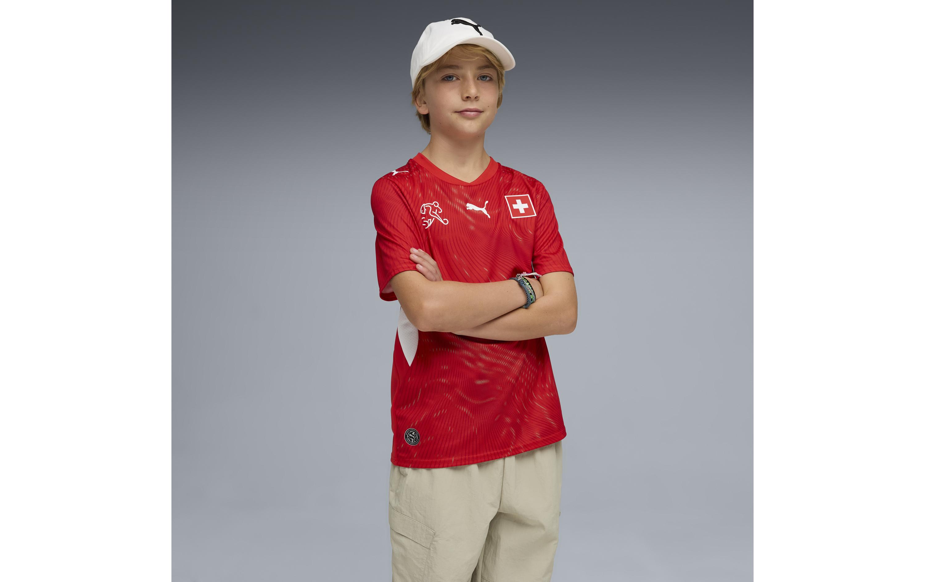 PUMA Jersey SFV Home Replica Jr Rot, 176