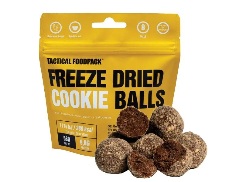 Tactical Foodpack Dessert Freeze Dried Cookie Balls Tactical Foodpack Dessert Freeze Dried Cookie Balls