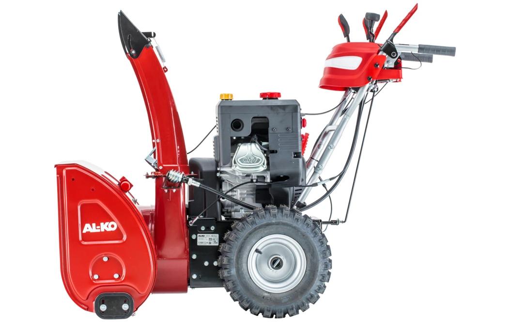 AL-KO Benzin-Schneefräse 700.4 E LED Rot