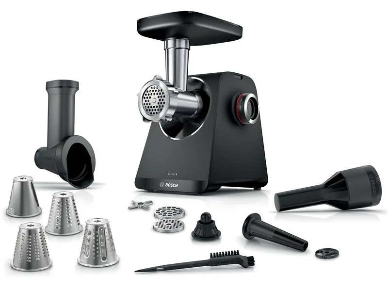 Bosch Fleischwolf MultiPower MFWS440B Schwarz