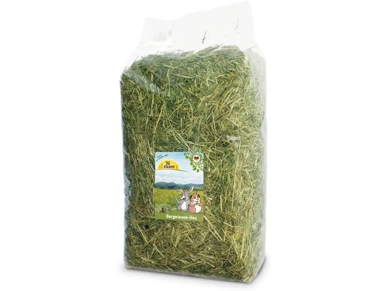 JR Farm Bergwiesenheu locker verpackt handverlesen 2.5 kg JR Farm Bergwiesenheu locker verpackt handverlesen 2.5 kg