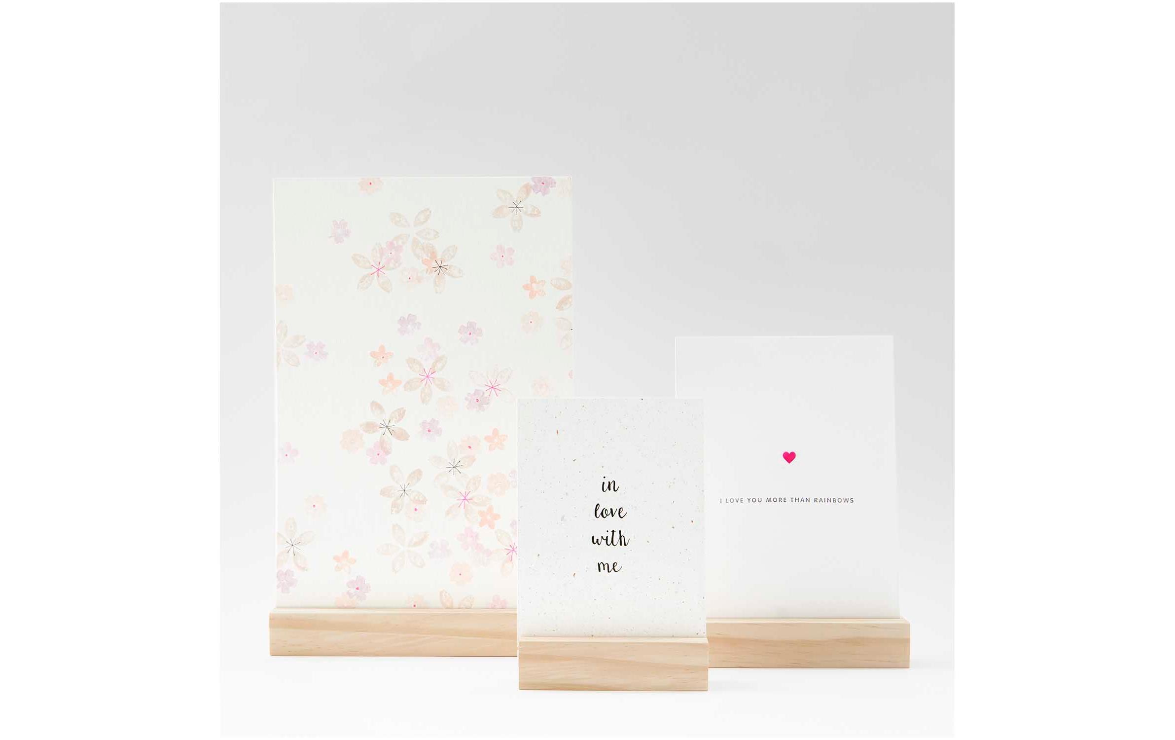 Rico Design Holzartikel Holzständer DIN B6