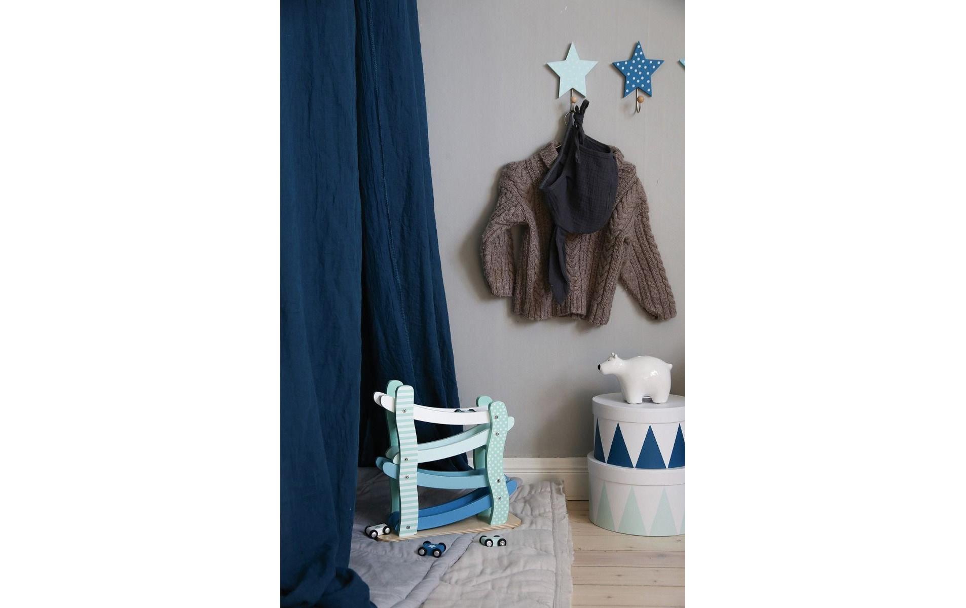 Jabadabado Garderobe Wandhaken Sterne blau