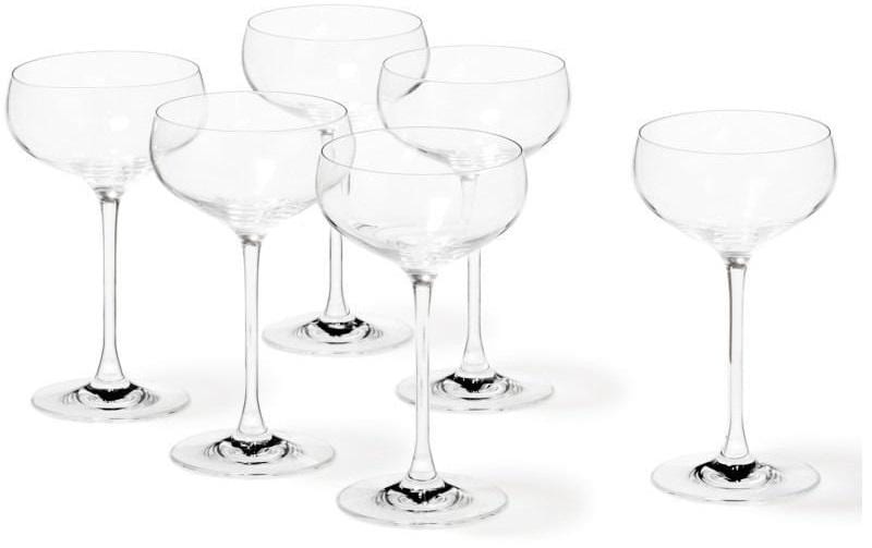 Leonardo Sektglas Cheers 315 ml, 6 Stück, Transparent 
