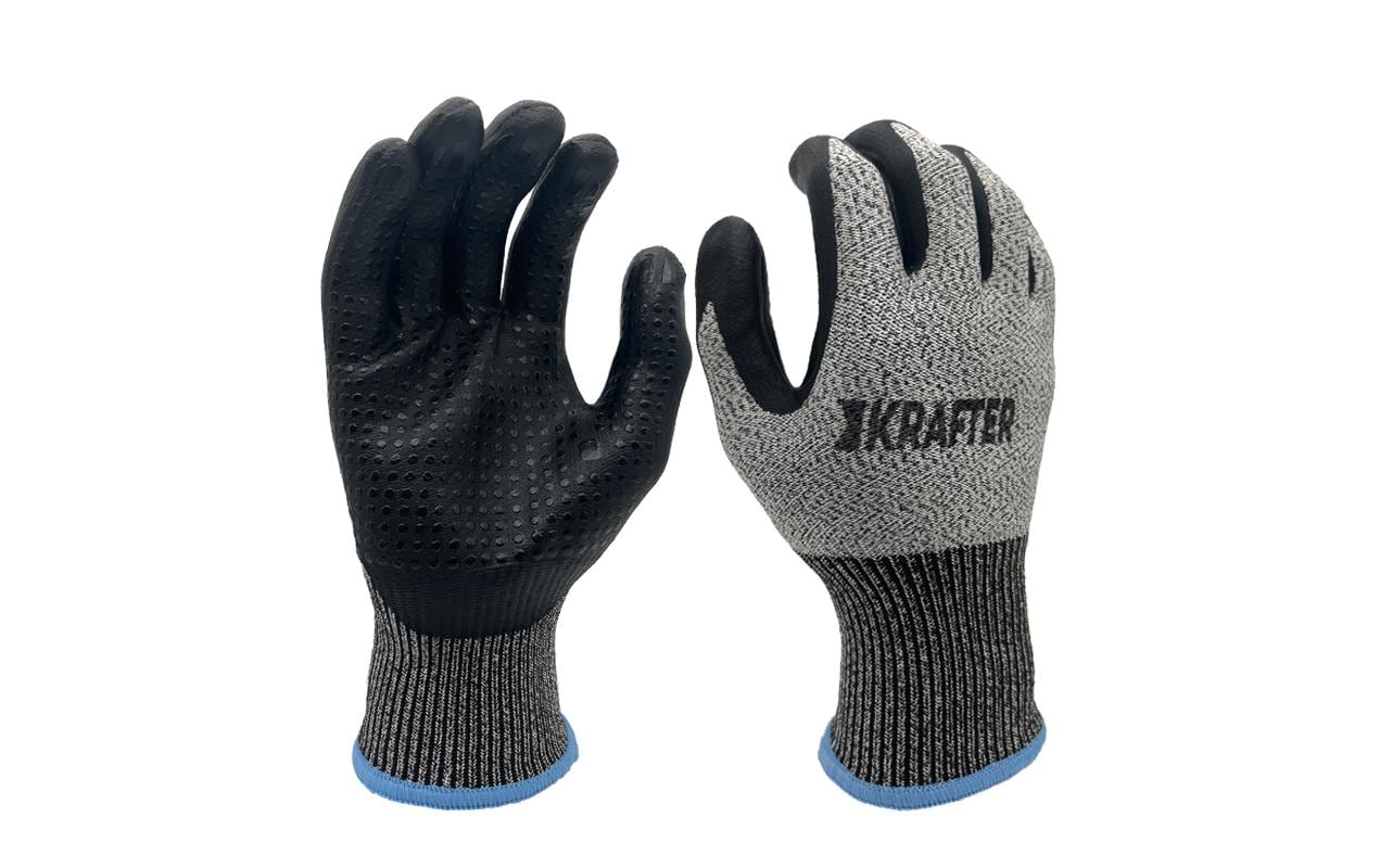 Krafter Schnittschutzhandschuh Klasse C, Nylon L, 1 Paar Krafter Schnittschutzhandschuh Klasse C, Nylon L, 1 Paar