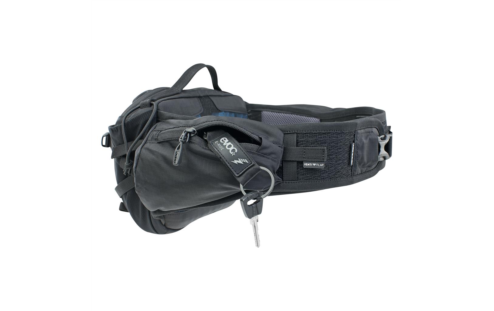 evoc Hüfttasche Pro E-Ride 3 l, Schwarz