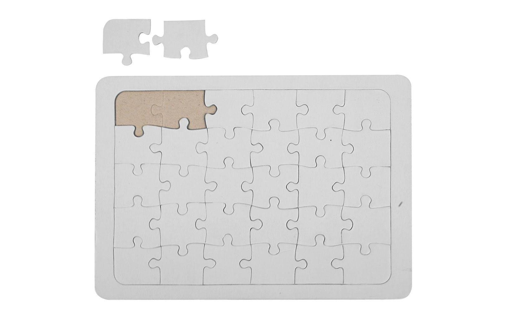 Creativ Company Puzzle Puzzle A5, Weiss, 1 Stk.