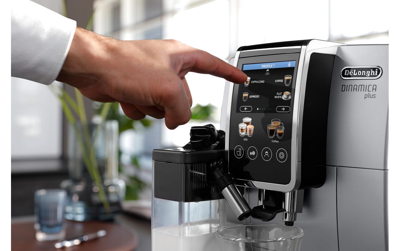 De'Longhi Kaffeevollautomat Dinamica Plus ECAM380.85 Taupe De'Longhi Kaffeevollautomat Dinamica Plus ECAM380.85 Taupe