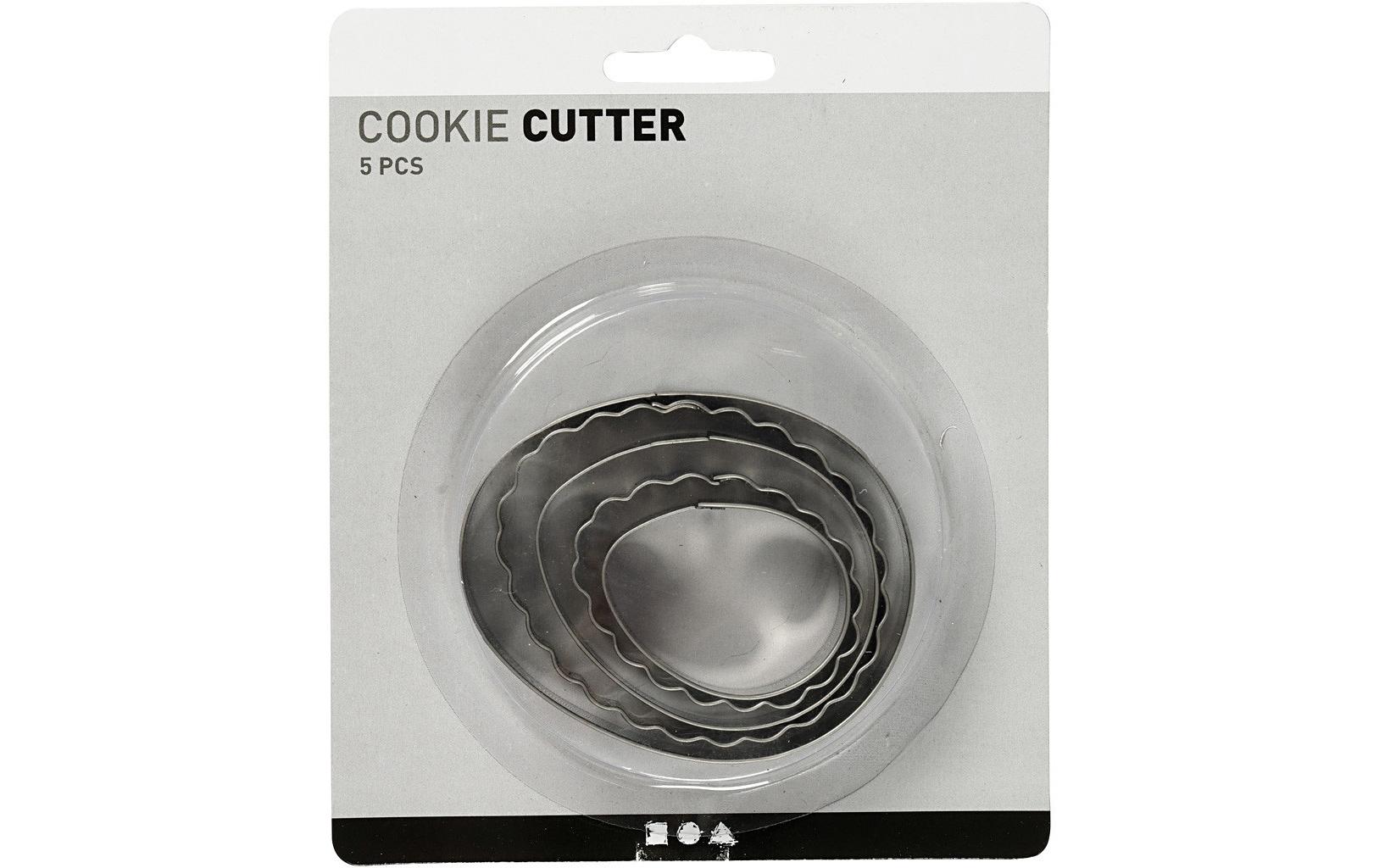 Creativ Company Guetzli-Ausstecher Cookie Cutter 5 Stück Creativ Company Guetzli-Ausstecher Cookie Cutter 5 Stück