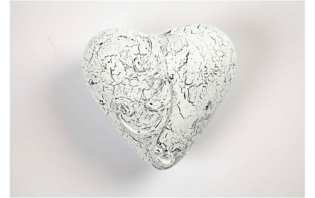 Creativ Company Styropor-Herzen 25 Stück, Weiss