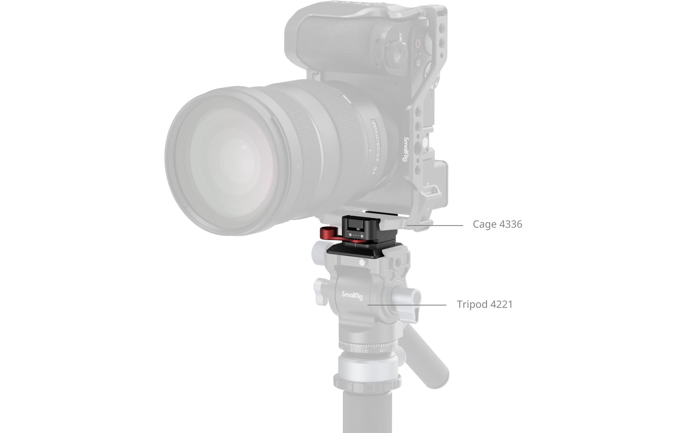 Smallrig NATO-Klemme für Arca-Swiss-Schnellwechselplatte