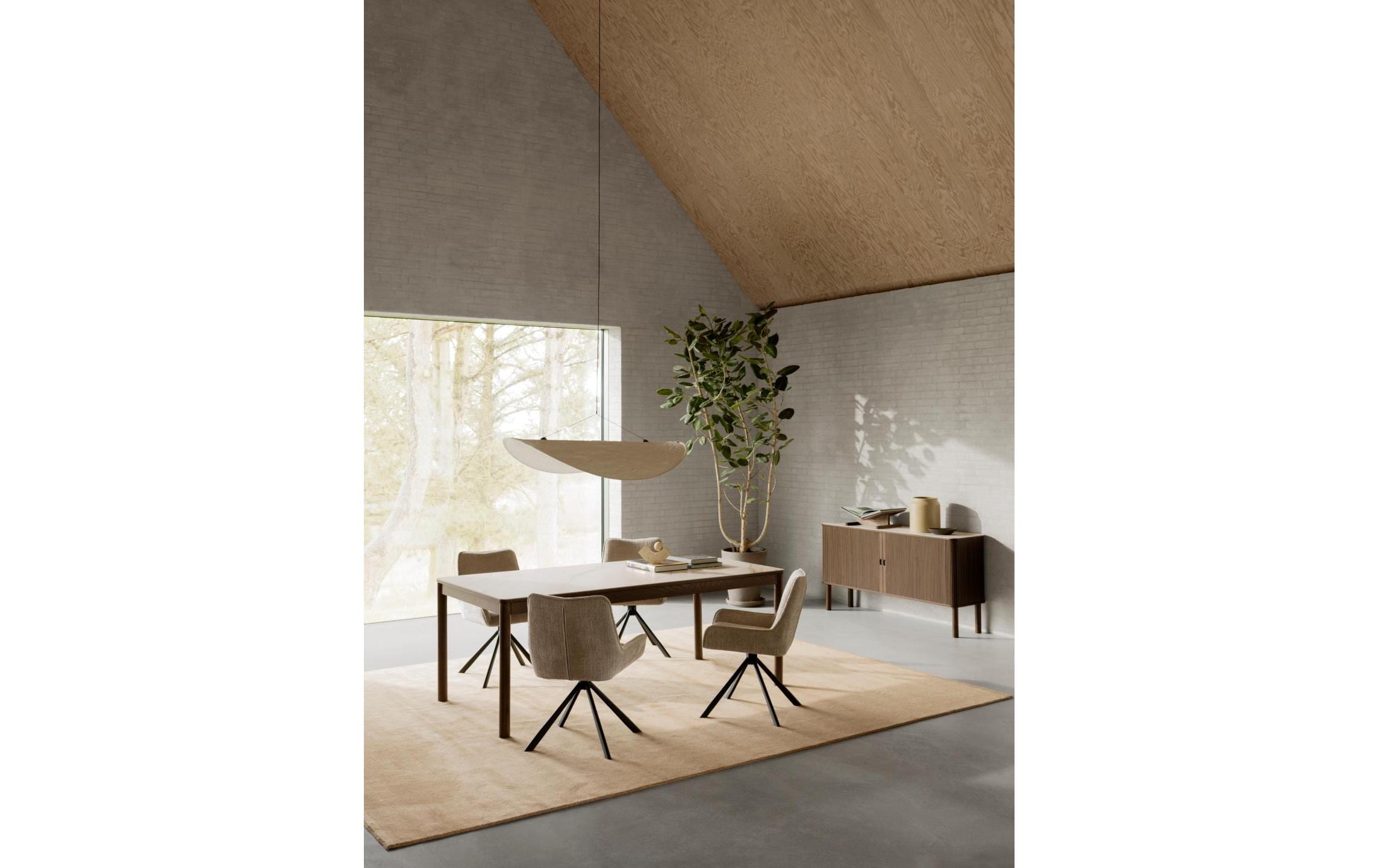 AC Design Stuhl Eddie 2 Stück, Beige