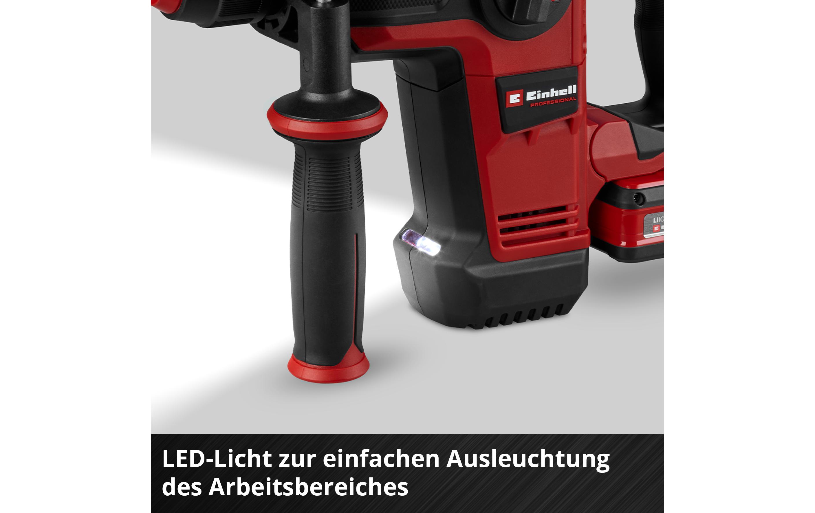 Einhell Akku-Bohrhammer TP-HD 18/28 Li BL+4 (1 x 3.0Ah+)