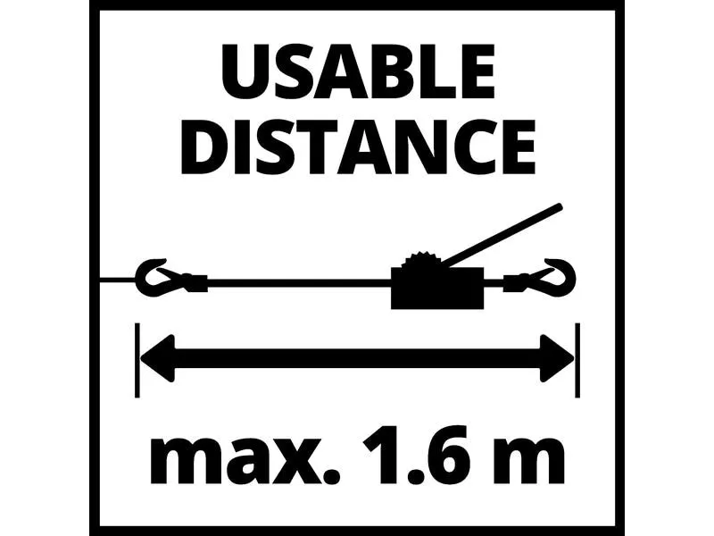 Einhell Handhebelseilzug TC-LW 2000, 2000 kg