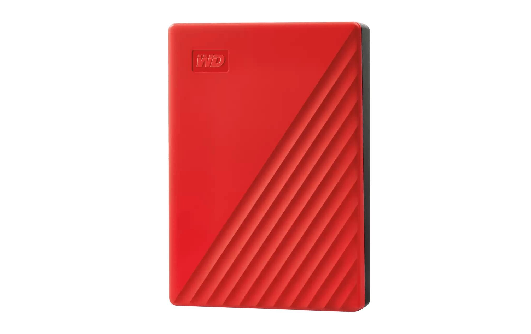 Western Digital Externe Festplatte My Passport 6 TB, Rot Western Digital Externe Festplatte My Passport 6 TB, Rot