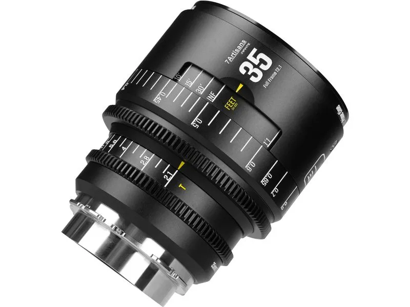 7Artisans Festbrennweite 35mm T/2.1 INFINTE Schwarz – Arri PL 7Artisans Festbrennweite 35mm T/2.1 INFINTE Schwarz – Arri PL