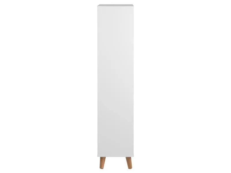 AC Design Schuhschrank Mitra 47 x 30 x 133.5 cm, Nature/Weiss