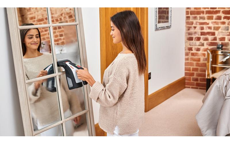 Bosch Fenstersauger GlassVAC Solo Plus Schwarz/Weiss