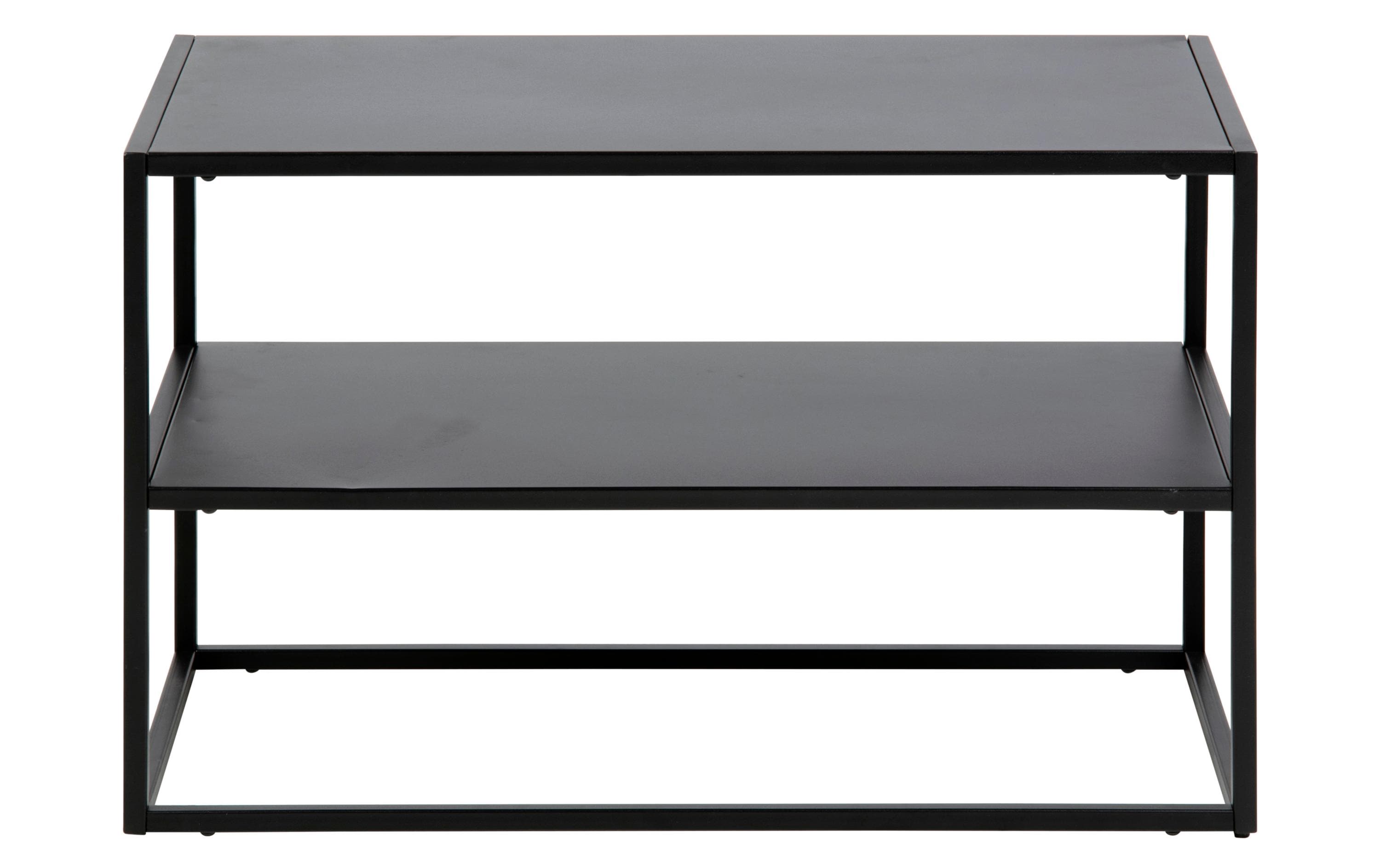 AC Design Schuhregal Newton 70 x 33 x 45,5 cm, Schwarz