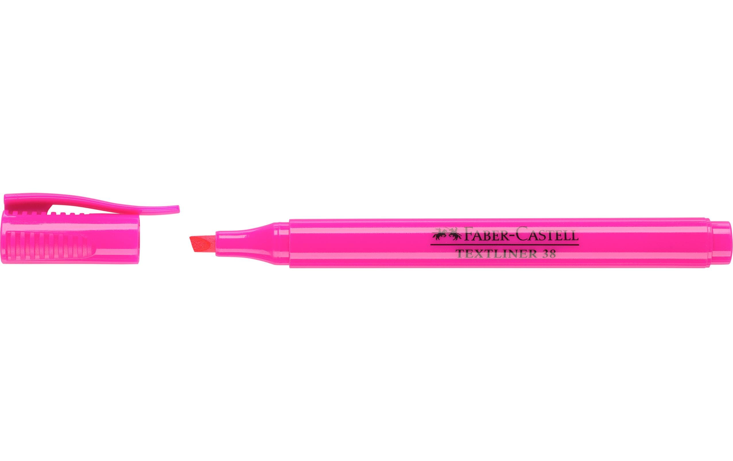 Faber-Castell Textmarker 38 Pink Faber-Castell Textmarker 38 Pink