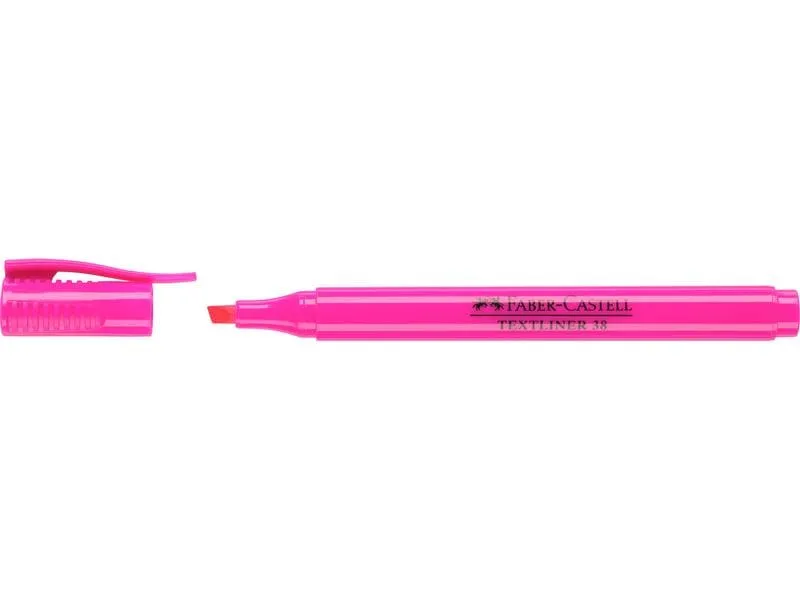 Faber-Castell Textmarker 38 Pink Faber-Castell Textmarker 38 Pink
