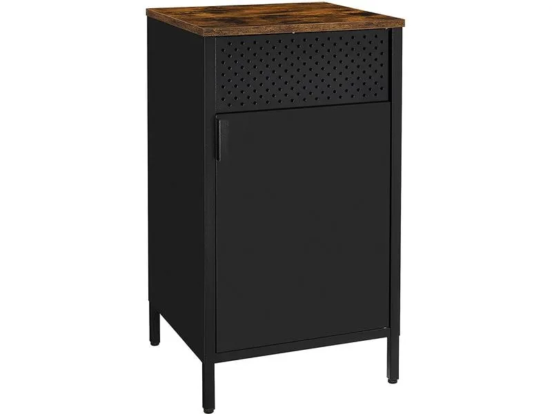 Songmics Kommode 42.5 x 76 cm, Schwarz/Braun Songmics Kommode 42.5 x 76 cm, Schwarz/Braun