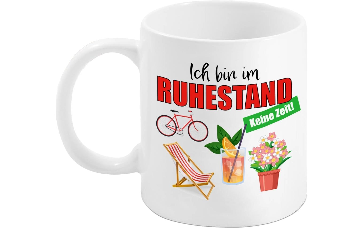 Trendcompany Tasse Ruhestand