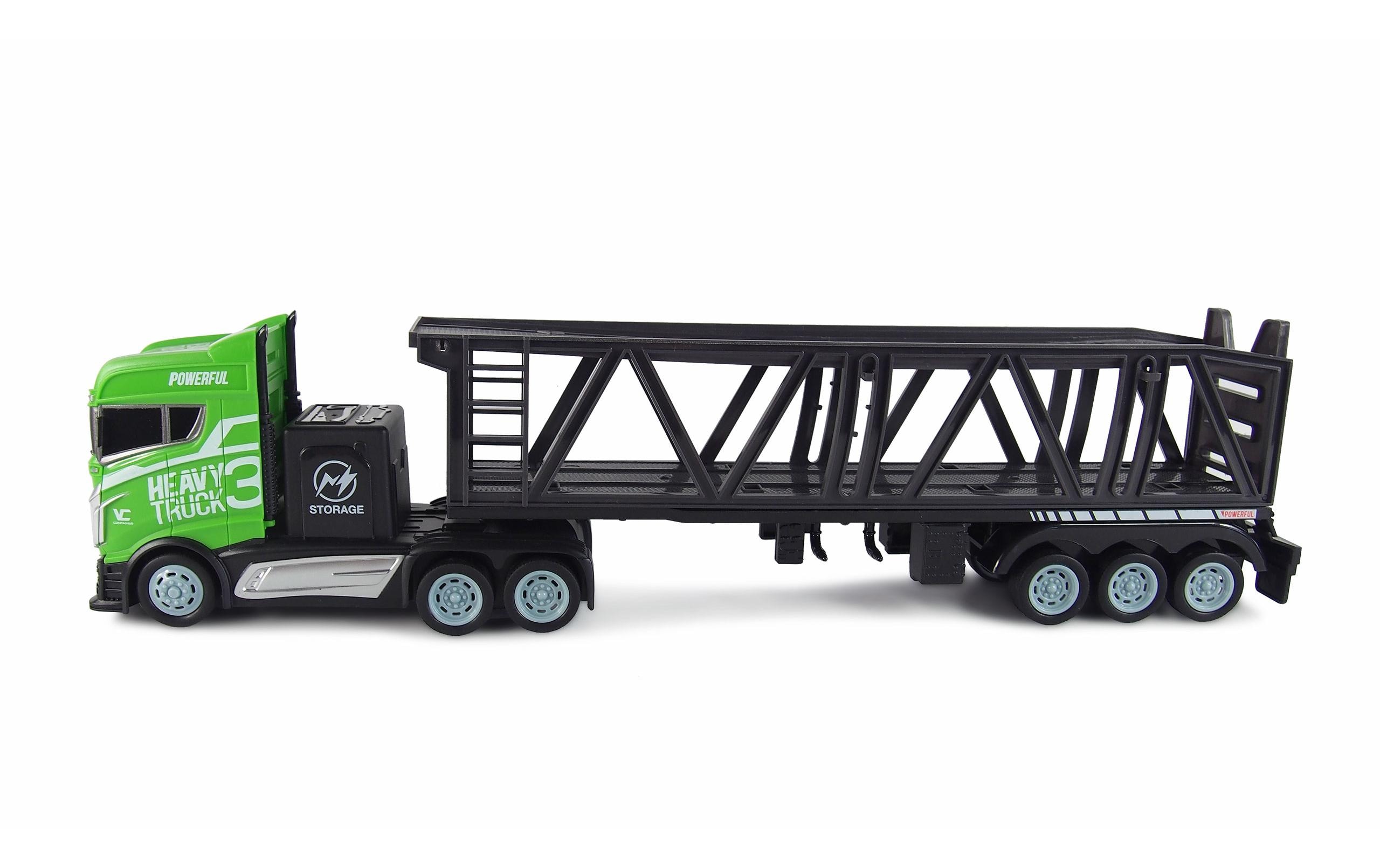 Amewi Lastwagen mit Autotransporter Auflieger RTR