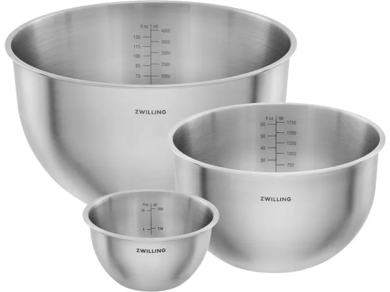 Zwilling Vakuumier-Behälter 3tlg. Fresh & Save Set, Edelstahl Zwilling Vakuumier-Behälter 3tlg. Fresh & Save Set, Edelstahl