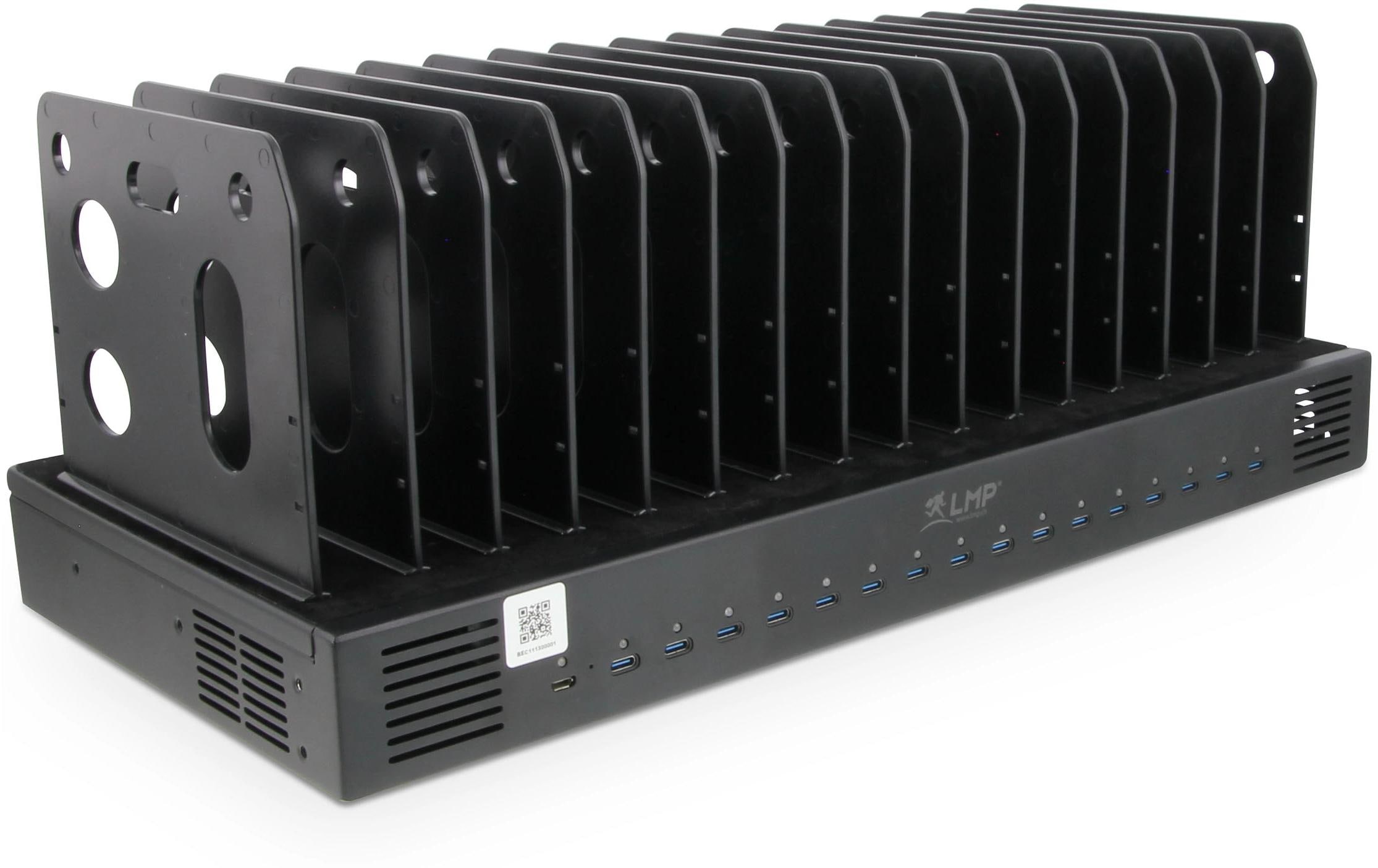 LMP 16 Port USB-C SmartCharge 1000 W mit Halterung (ohne Kabel) LMP 16 Port USB-C SmartCharge 1000 W mit Halterung (ohne Kabel)
