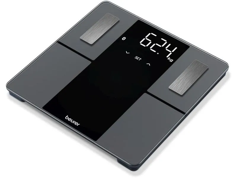 Beurer Körperanalysewaage BF 500 Super Black Edition
