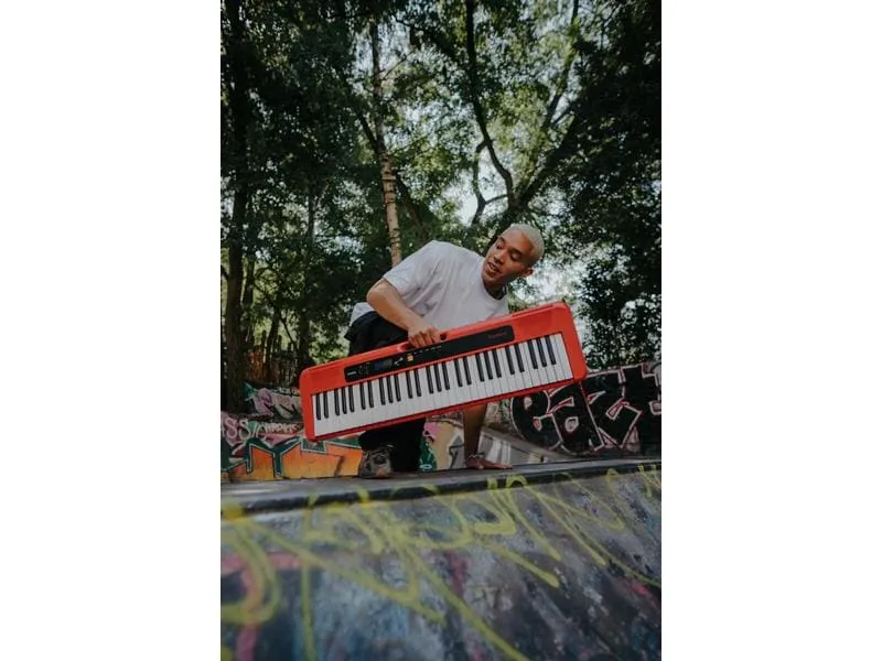 Casio Keyboard CT-S200RD Rot