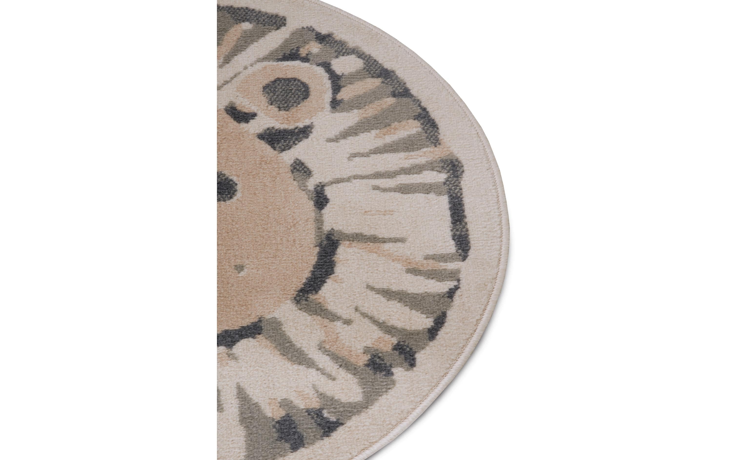 Hanse Home Spielteppich Lion 140 cm, Grau