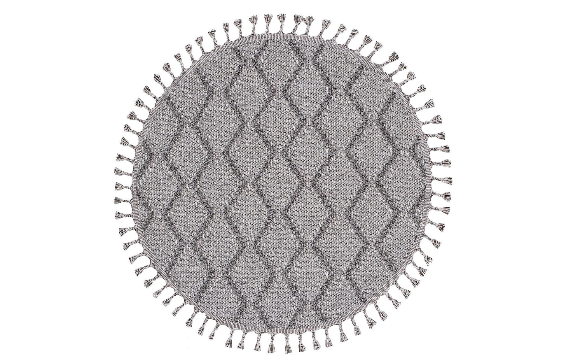 Conceptum Hypnose Teppich Beverly 2263 Ø 120 cm, Grau Conceptum Hypnose Teppich Beverly 2263 Ø 120 cm, Grau