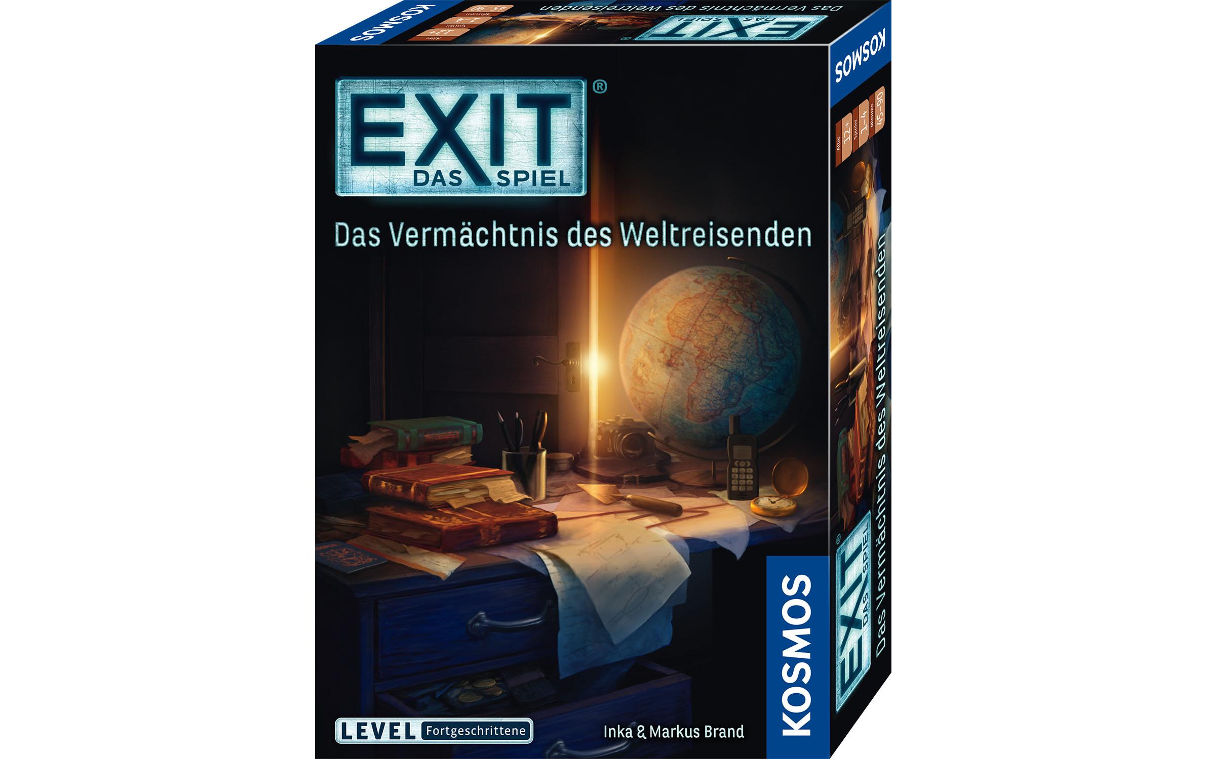 Kosmos Kennerspiel EXIT: Vermächtnis der Weltreisenden Kosmos Kennerspiel EXIT: Vermächtnis der Weltreisenden