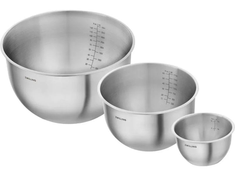 Zwilling Vakuumier-Behälter 3tlg. Fresh & Save Set, Edelstahl Zwilling Vakuumier-Behälter 3tlg. Fresh & Save Set, Edelstahl