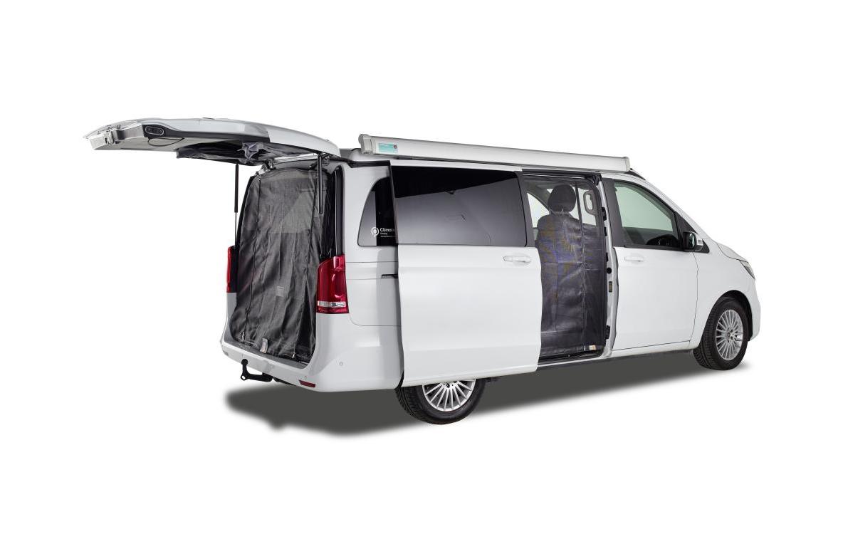 Van Quito Moskitonetz im Heck Van Quito Moskitonetz im Heck