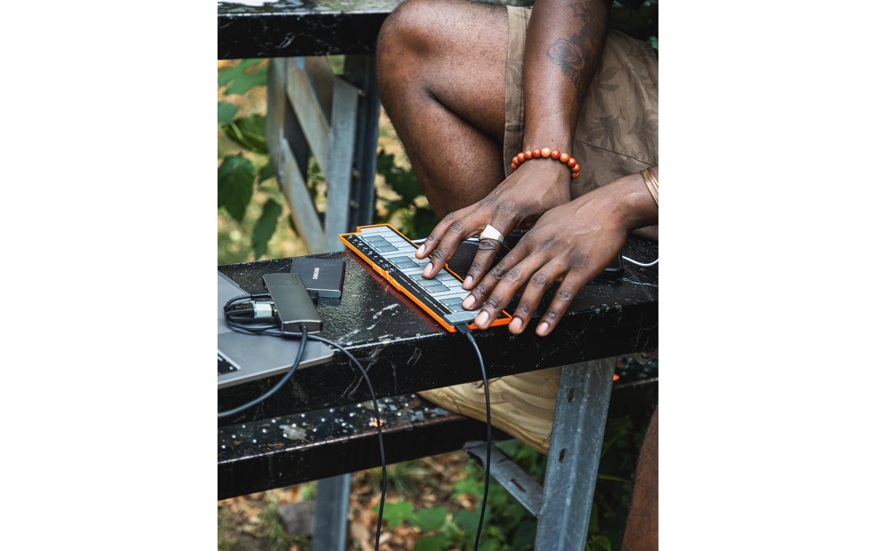 Korg Keyboard Controller nanoKEY Fold Alpine Green Limited