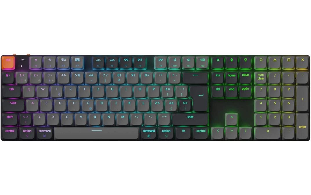 Keychron Gaming-Tastatur K5 QMK Version 2 Brown Switch Keychron Gaming-Tastatur K5 QMK Version 2 Brown Switch