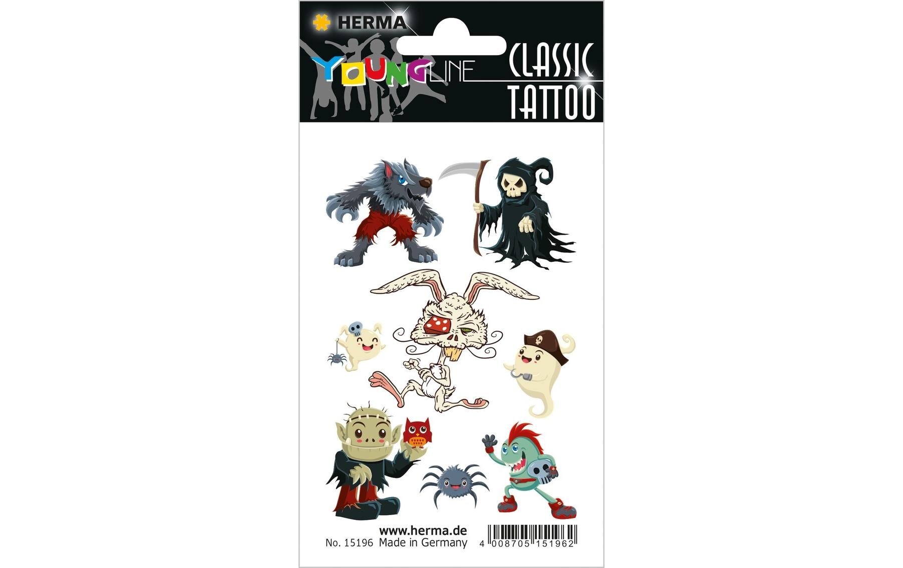 Herma Stickers Tattoos Classic Zombies, 1 Stück
