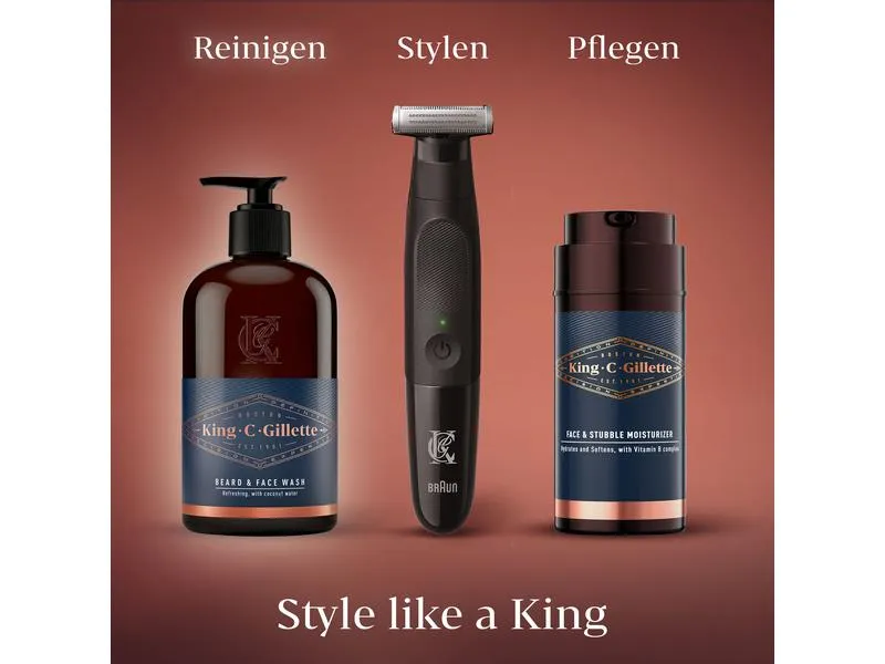 King C. Gillette Bartshampoo 350 ml1 Stück