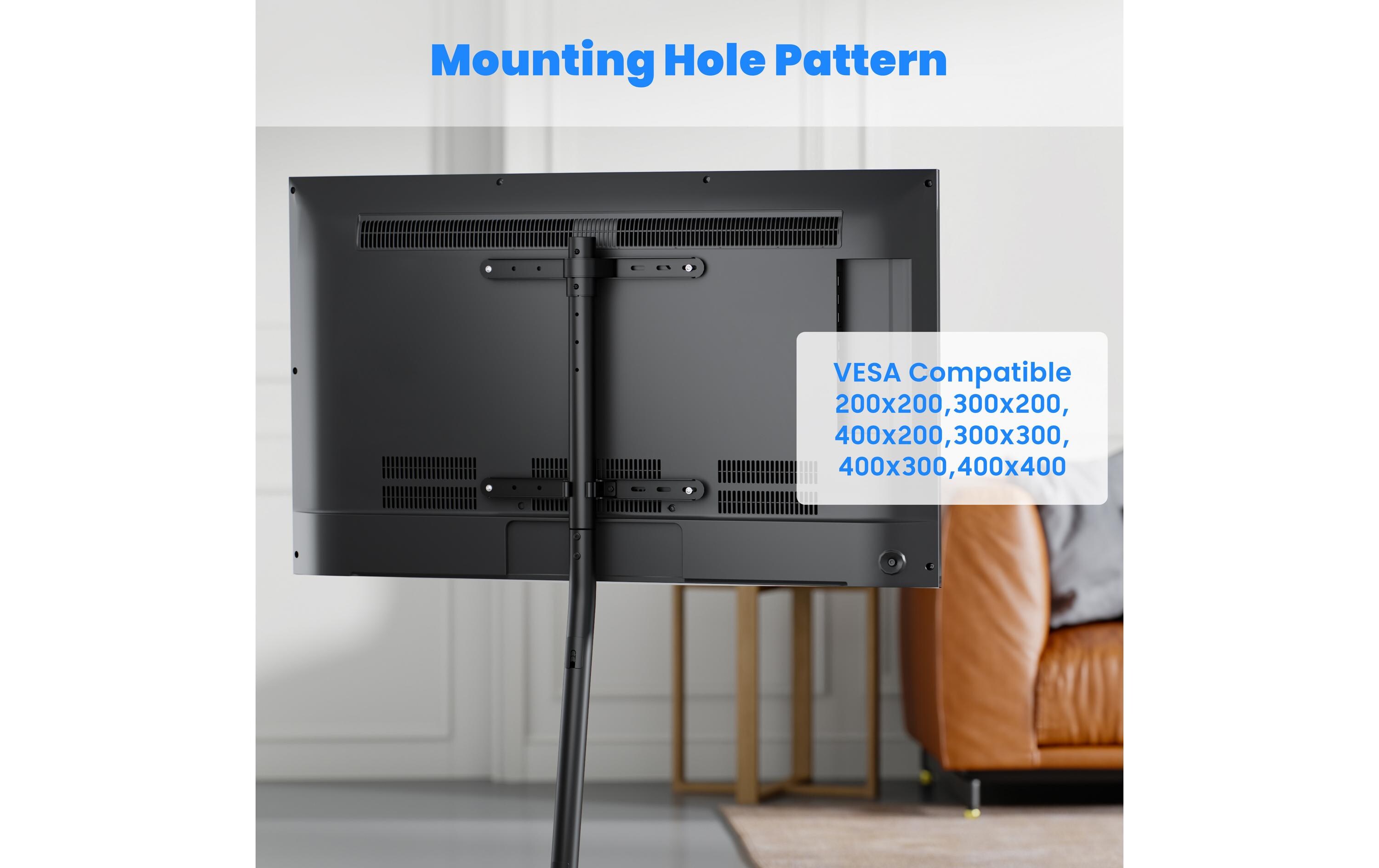 PureMounts Standfuss PM-TVS-40 Schwarz