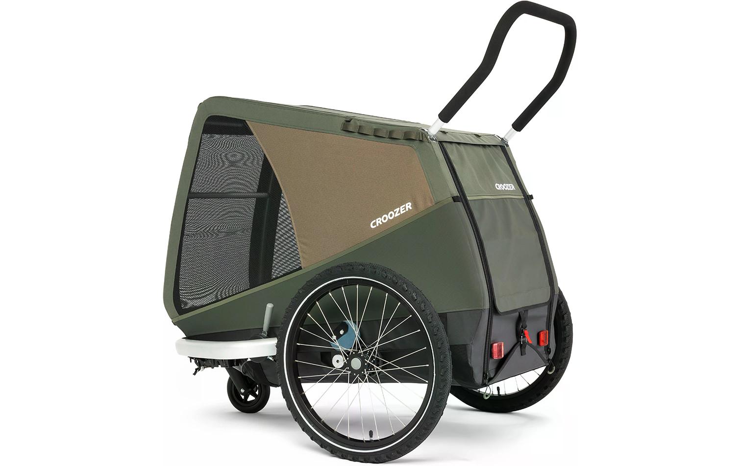 Croozer Veloanhänger Dog Mikke XL, Moss Green Croozer Veloanhänger Dog Mikke XL, Moss Green
