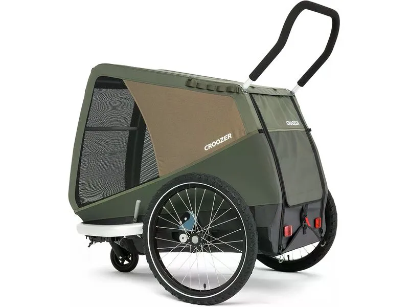 Croozer Veloanhänger Dog Mikke XL, Moss Green Croozer Veloanhänger Dog Mikke XL, Moss Green