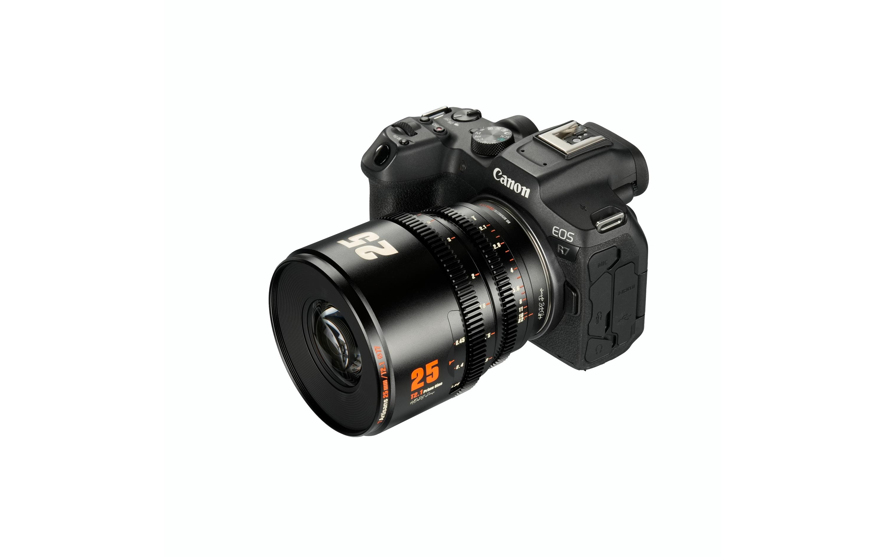 7Artisans Festbrennweite 25mm T/2.1 – Canon RF