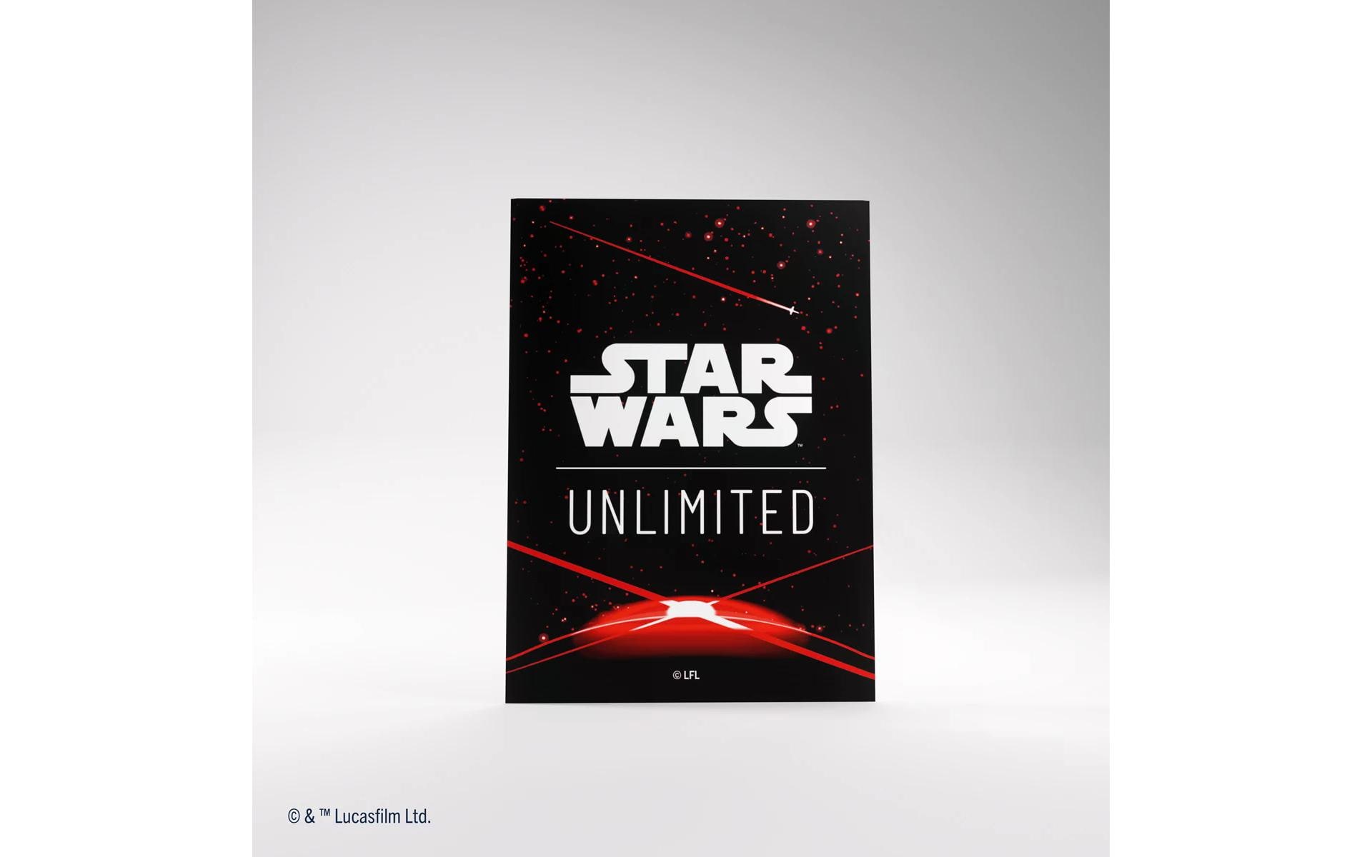 Asmodée Kartenhülle Art Sleeves Space Red 60 +1 Stk.