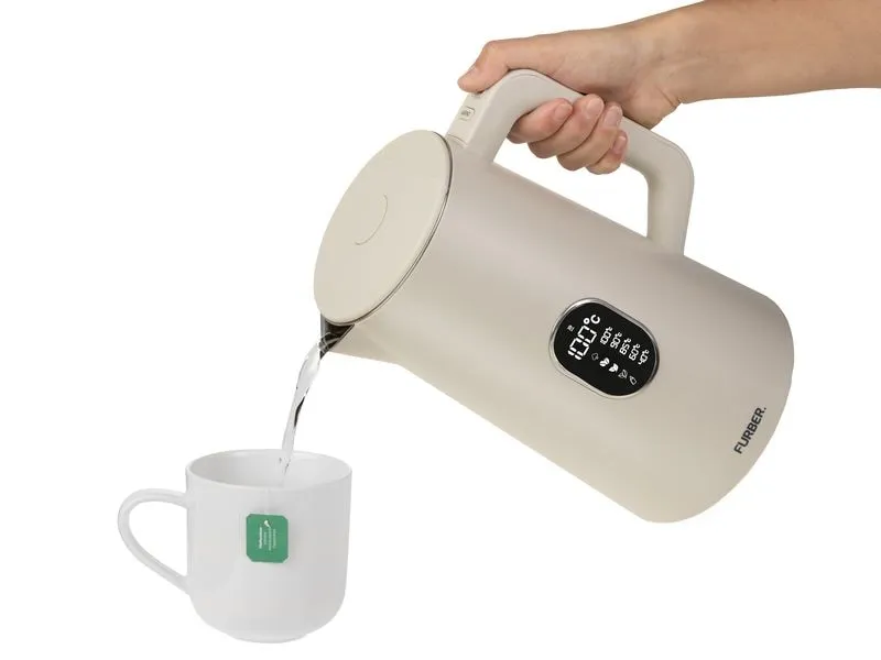 FURBER Wasserkocher Veloce, 1.5 L, Beige