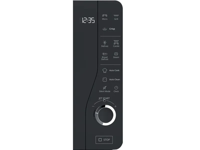 Bauknecht Mikrowelle MW 427 SL CH Schwarz/Silber