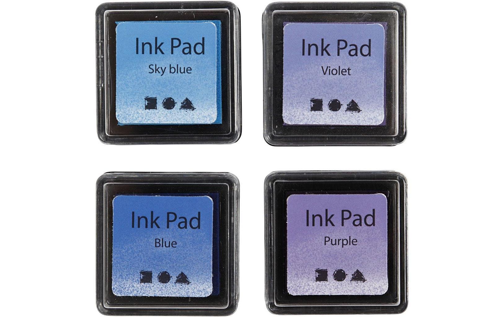 Creativ Company Stempelkissen Ink Pad Blau, Lila Creativ Company Stempelkissen Ink Pad Blau, Lila