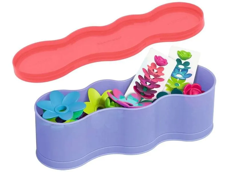 play+ Steck- und Spiel-Set Blumen